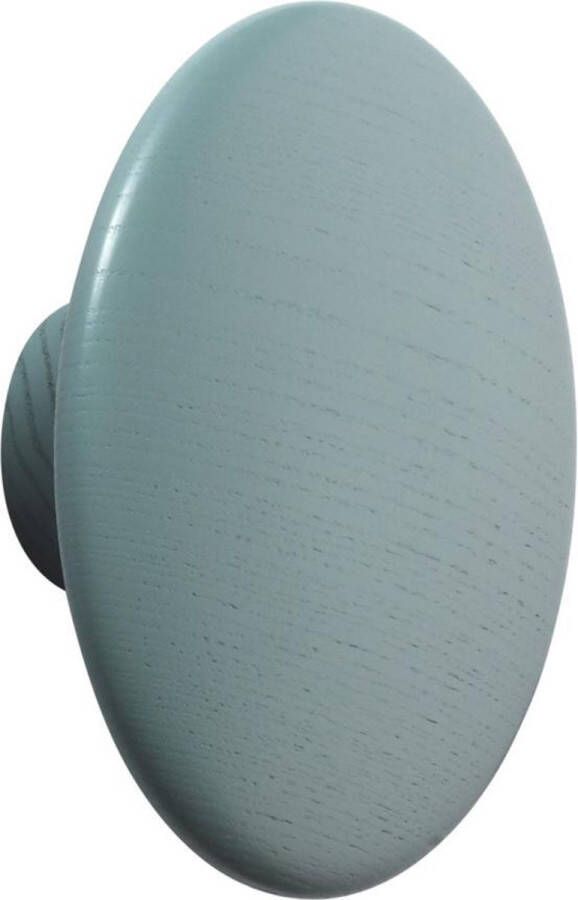 Muuto The Dots L Wandkapstok 7 2x17 8cm Hout Hout Blauw
