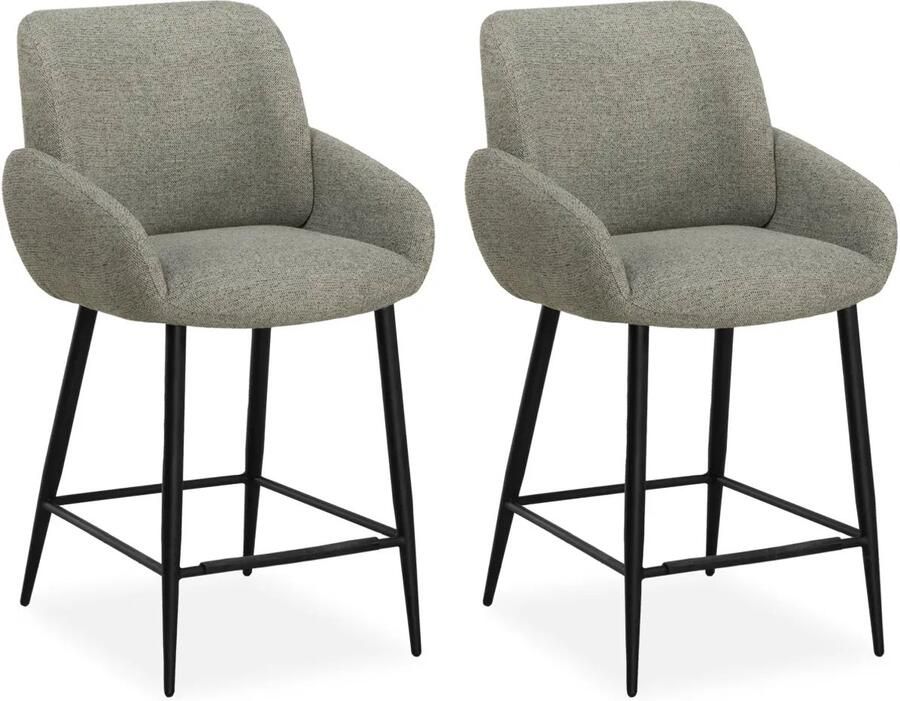 MX Sofa Barstoel Dani Sky (set van 2 stoelen)