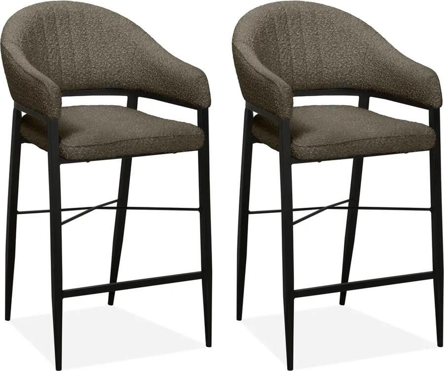MX Sofa Barstoel Ravenna Mouse (set van 2 stoelen)