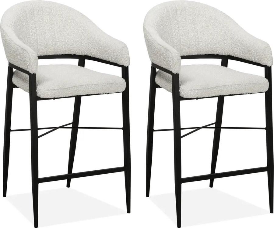 MX Sofa Barstoel Ravenna Pearl (set van 2 stoelen)