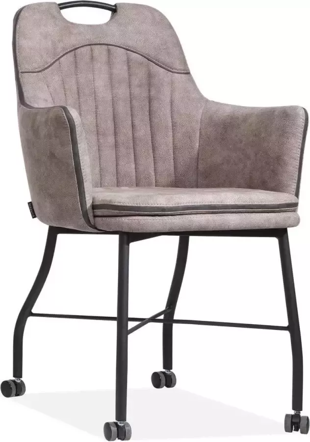 MX Sofa Stoel Floria met wielen Liver