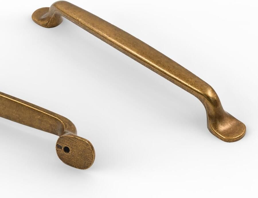 My Ninki Antieke Messing Meubelgrepen Set van 10 voor Kasten en Keukens 160 mm