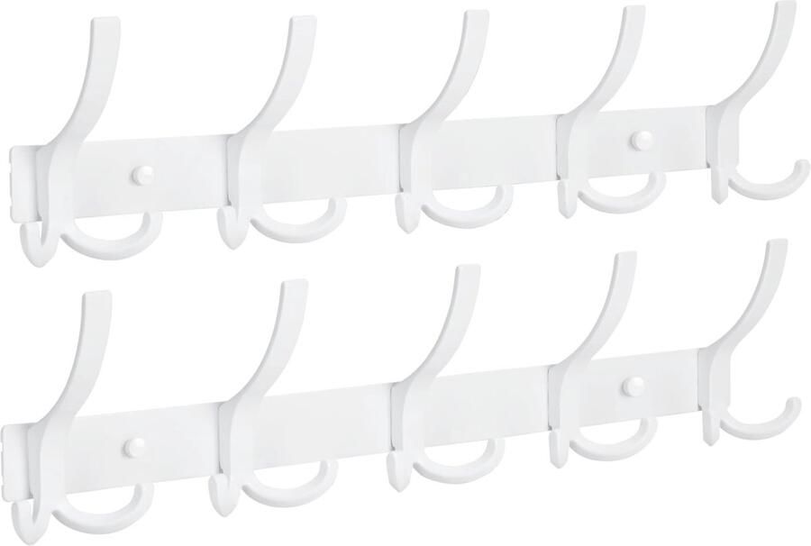 My Ninki Stijlvolle en Ruimtebesparende Wandgarderobe met 15 Haken voor Georganiseerde Opbergruimte in Huis