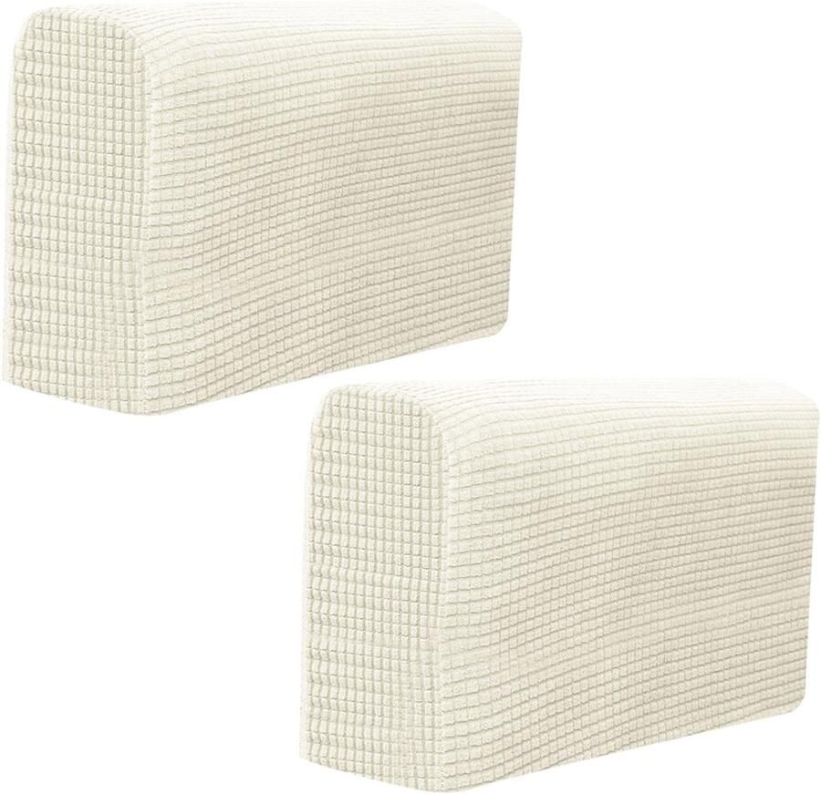 My Ninki Stijlvolle Rekbare Polar-Fleece Armleuningbeschermers voor Stoelen en Banken in Kleuren