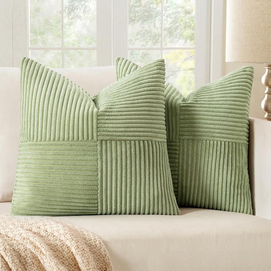 My Ninki Stijlvolle Set van 2 Decoratieve Kussenhoezen voor Bank en Interieurdecoratie