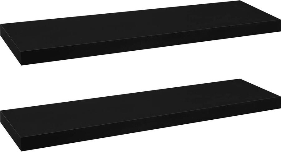 My Ninki Stijlvolle Zwevende Wandplanken Set voor Ruimtes Eenvoudige Installatie Veelzijdig Gebruik