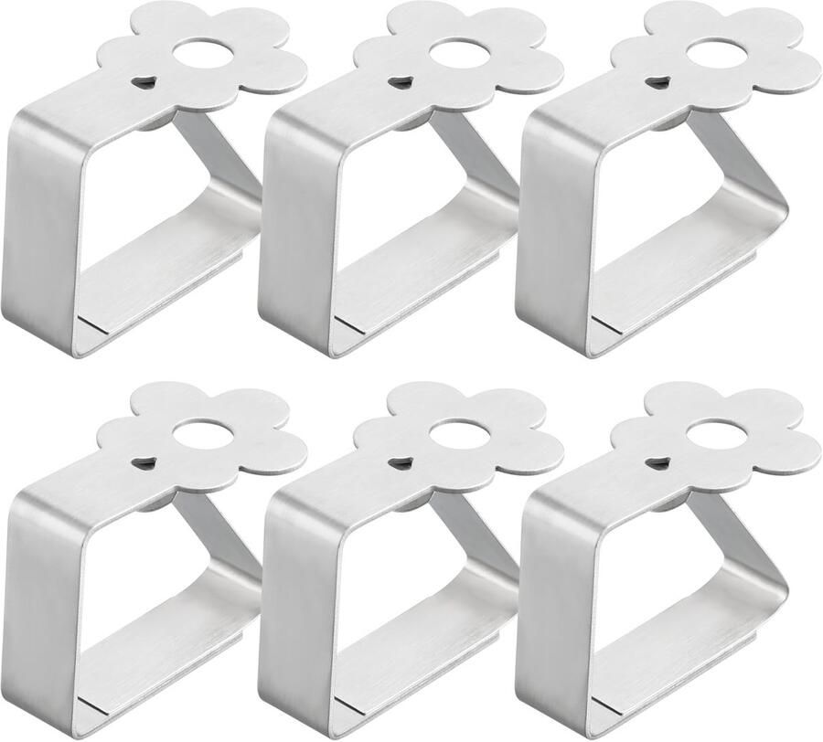 My Ninki Tafelkleedklemmen van Roestvrij Staal voor Buitenbijeenkomsten en Feesten