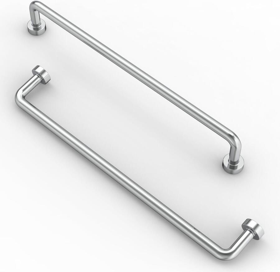 My Ninki Verchroomde Meubelgrepen Set van 10 met Moderne Afwerking voor Keuken en Badkamer