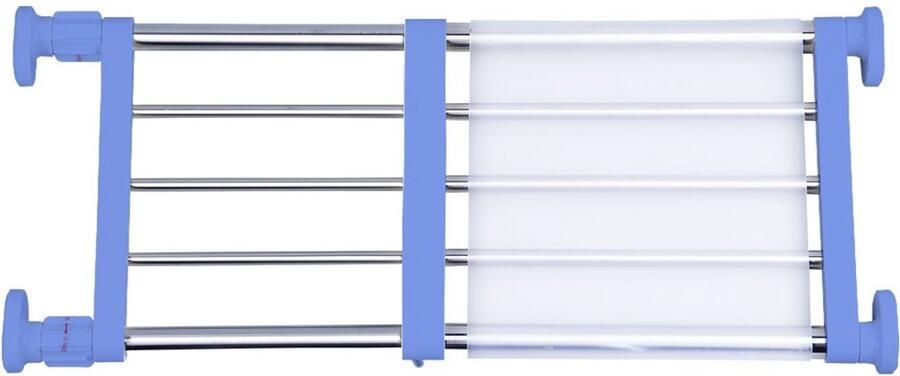 My Ninki Verstelbaar en Uittrekbaar Spanrek voor Kasten en Meer Zonder Boren Eenvoudige Installatie