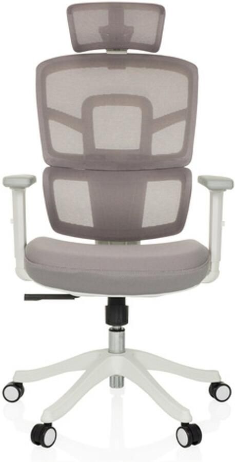 MyBuero ERGOMY I W Professionele bureaustoel Grijs