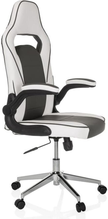 MyBuero GAME SPORT PRO Gamestoel Wit Donkergrijs