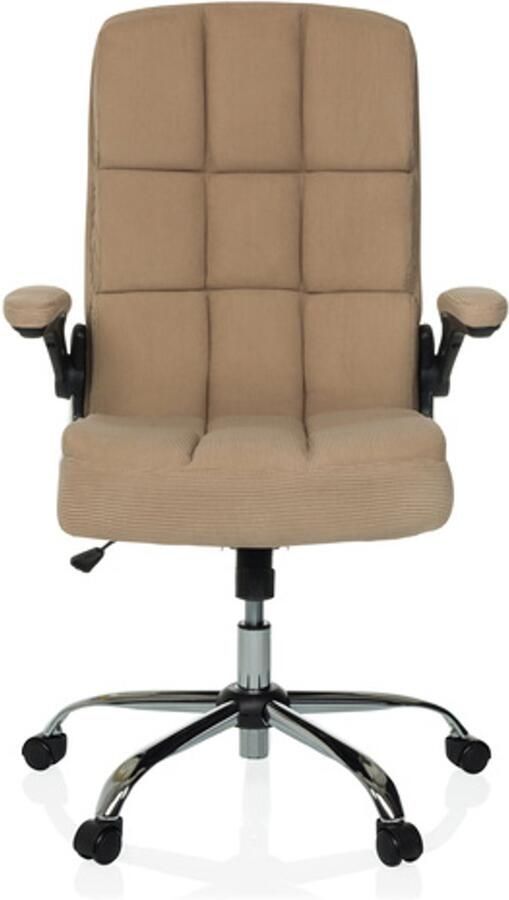 MyBuero RELAX WD 100 corduroy Thuiskantoor bureaustoel Beige