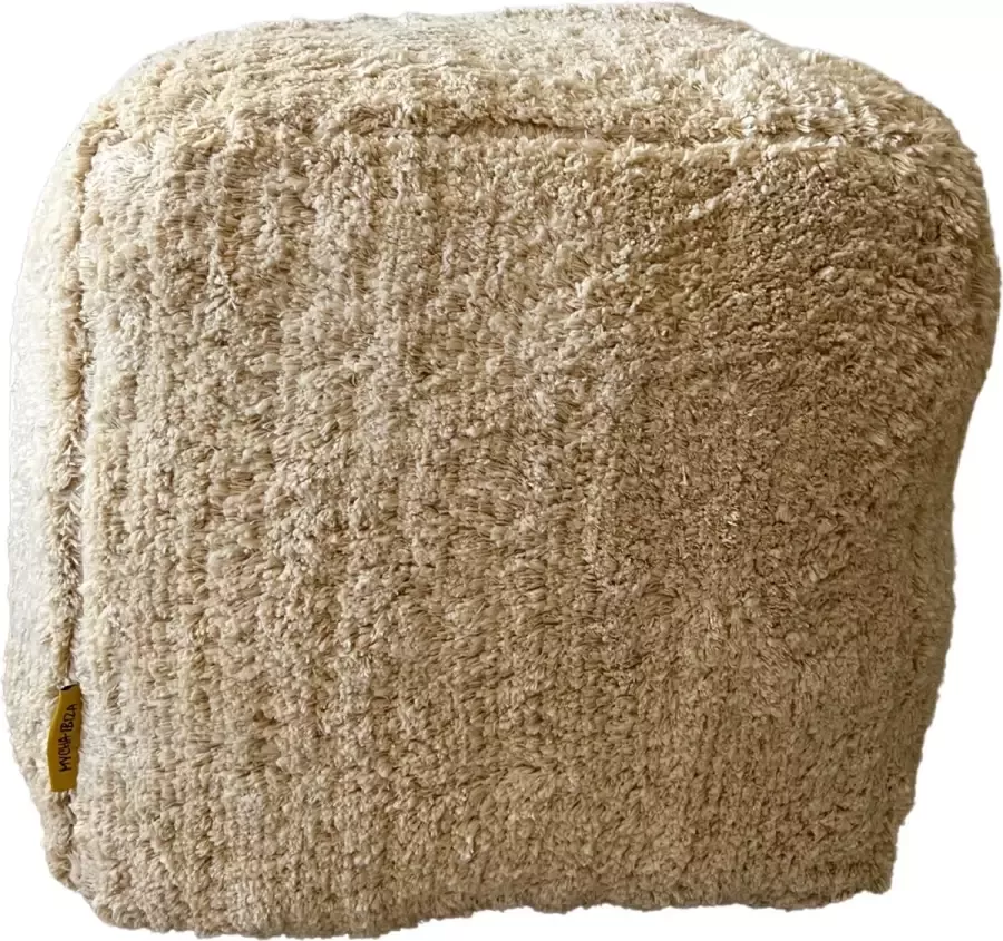 Mycha Ibiza Poef-teddy-kruk-ecru-home-interieur Copy