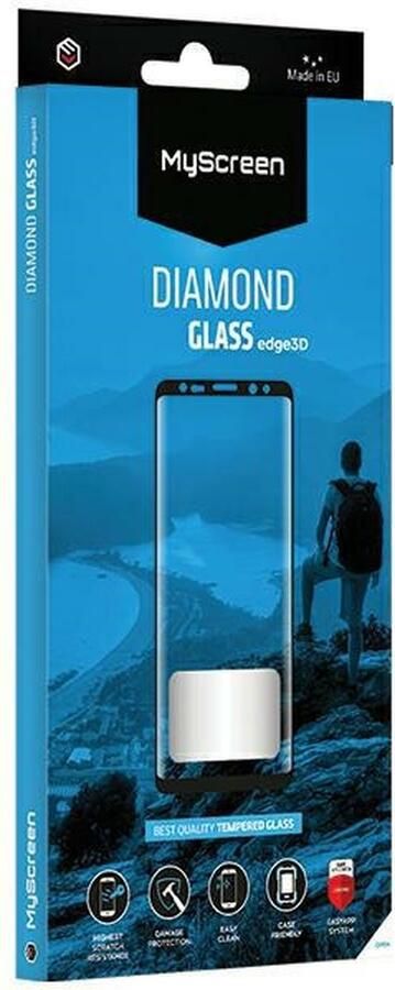 MyScreenPROTECTOR MS Diamond Glass Edge 3D Motorola Edge 40 Neo 5G zwart zwart gehard glas