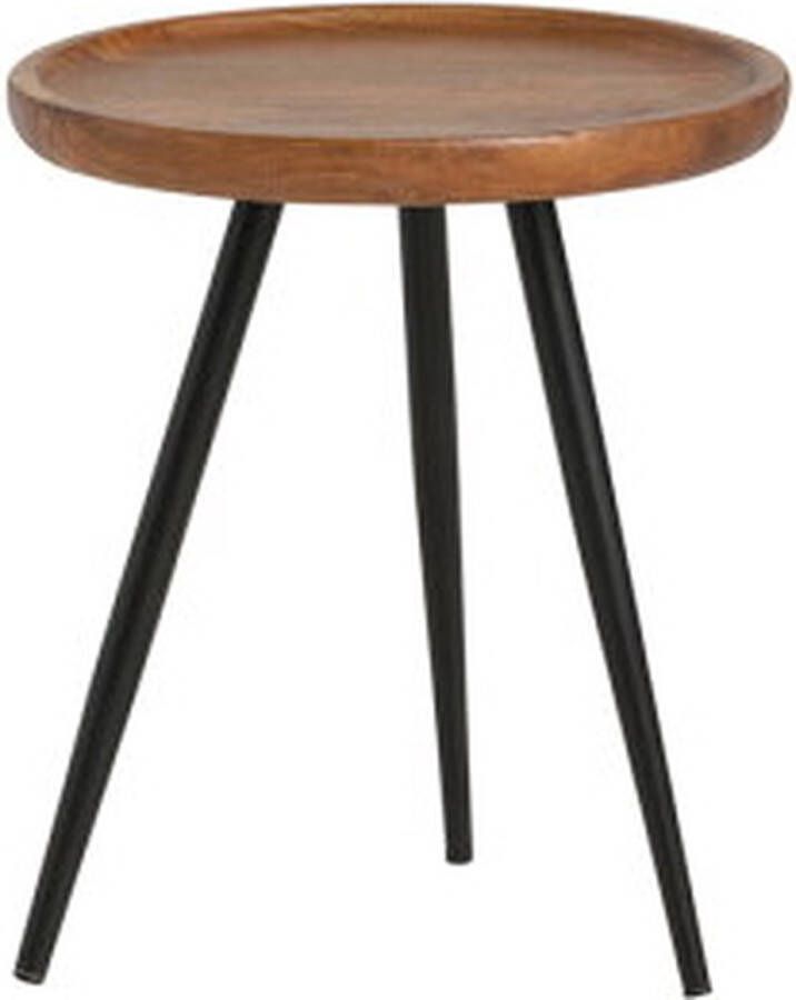 Nijwie Benny bijzettafel Ø40 metalen poten