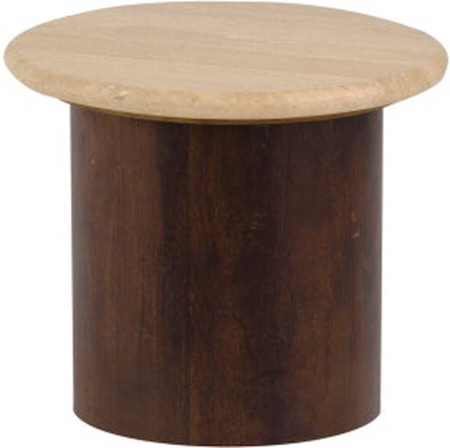 Nijwie New York bijzettafel Ø50 rechte voet = New York side table Ø50 straight leg