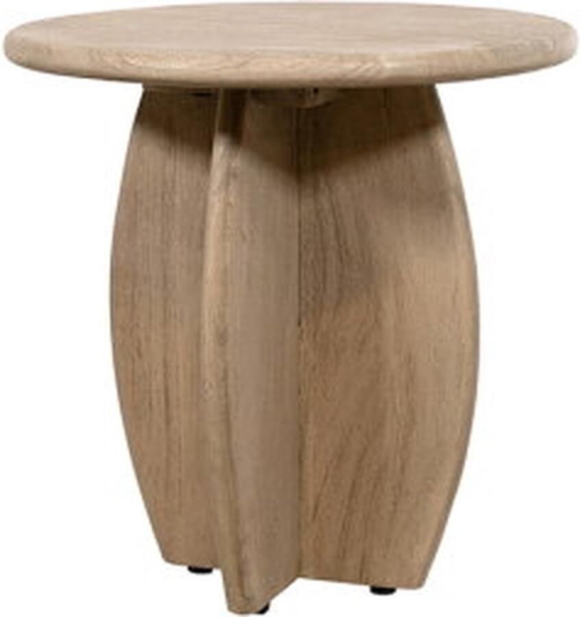 MySons Bijzettafel Ø50 H50 Acacia Weathered Wood Durban Table Collection