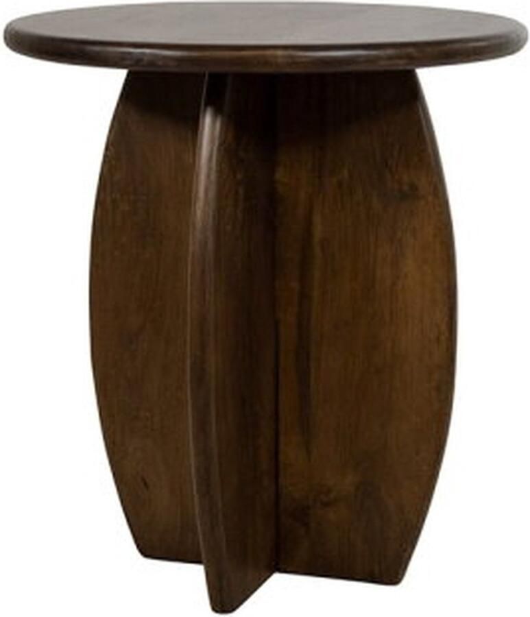 MySons Bijzettafel Ø50 Mango Walnut Belly Table Collection