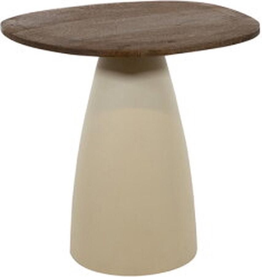 MySons Bijzettafel Cornetto organisch 50 cm Malaga Brown