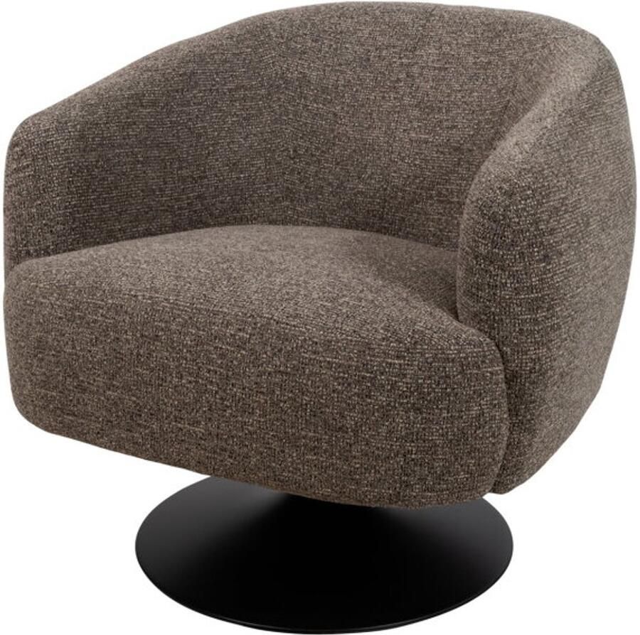 MySons Draaifauteuil Louis 360 Present Brown 440 Star Collection