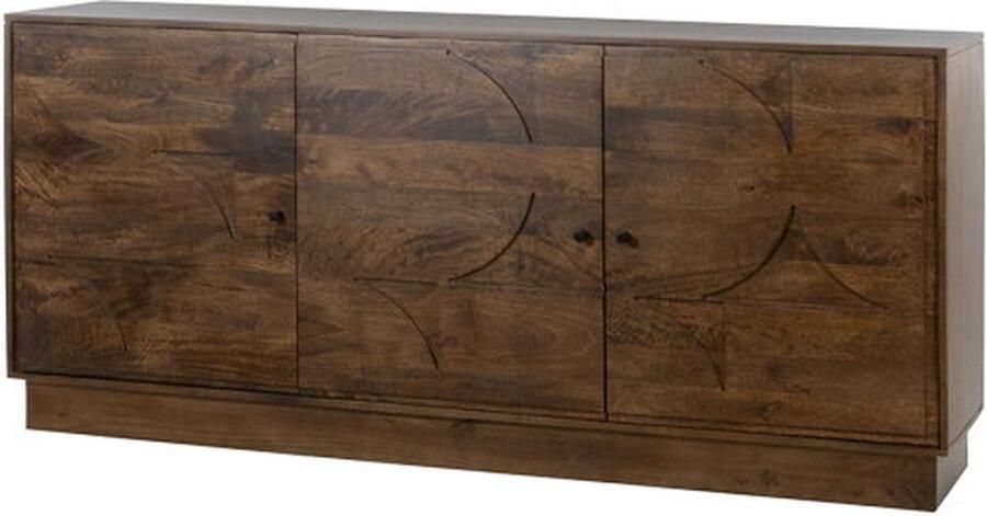 MySons Dressoir 180 met 3 deuren Dark Walnut Kaapstad Collection - Foto 2