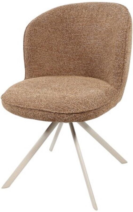 MySons Eetkamerstoel Kate off-white draaipoot 360 Present Autumn 273 eetkamerstoelen set van 2