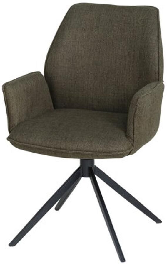 MySons Eetkamerstoel Revi draaibaar Lotus Forest eetkamerstoelen set van 2