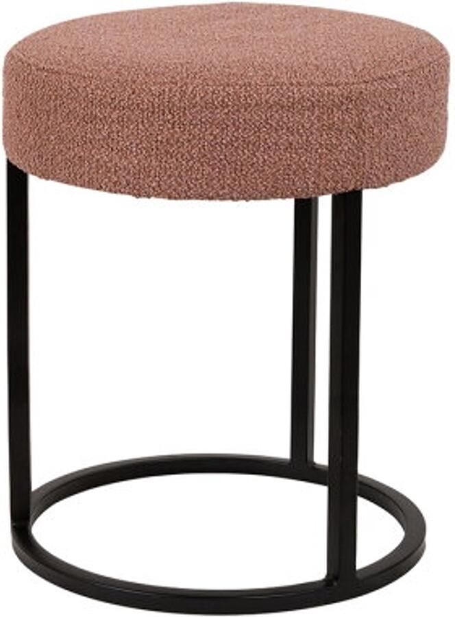 MySons Escabel poef Ø40 Rhythm Blush 92 Unique Collection