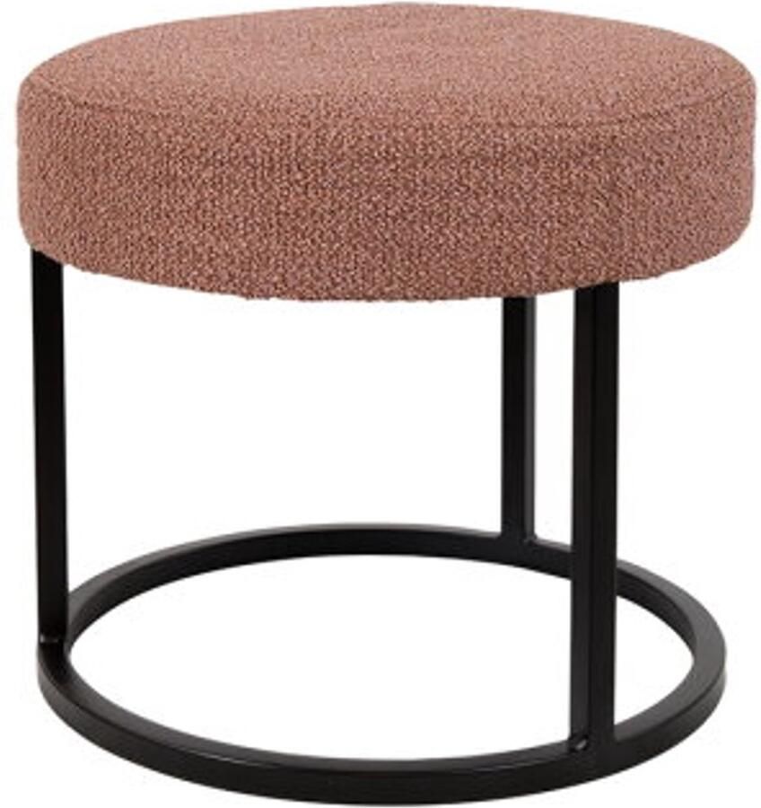 MySons Escabel poef Ø45 Rhythm Blush 92 Unique Collection