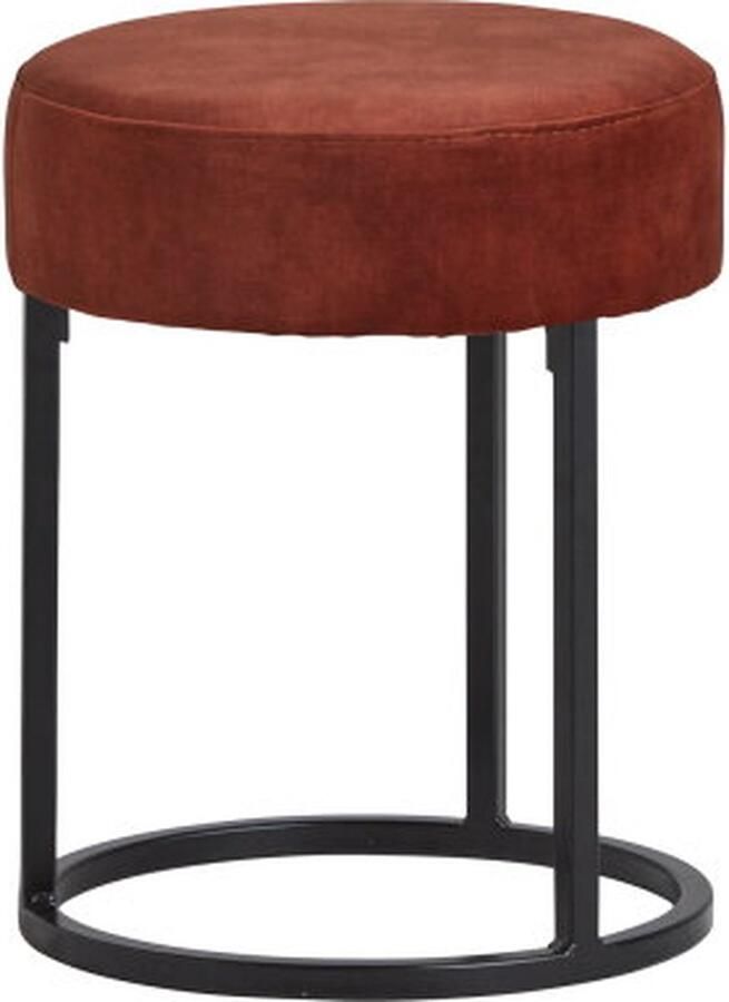 Le Chair Poef Lola Ø40 cm Adore copper Meubelplaats