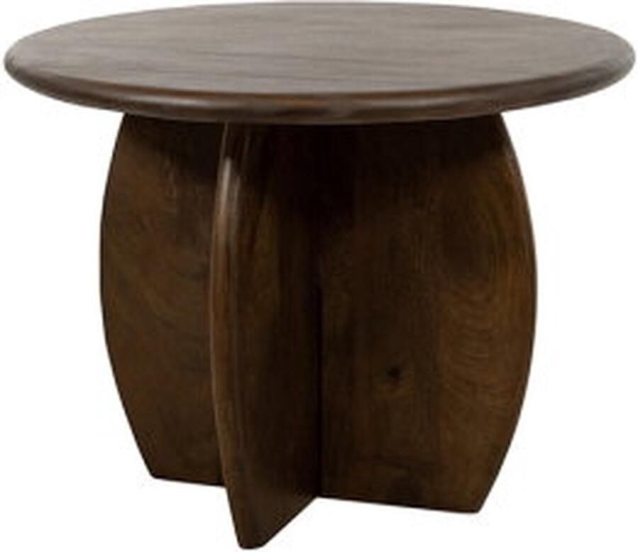 MySons Salontafel Ø60 Mango Walnut Belly Table Collection