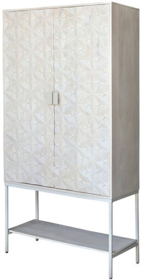 MySons Trinity 2-deurs kast met onderplank Mango Ashblond Mix & Match Collection