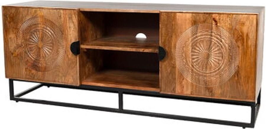 MySons TV dressoir 150 met 2 deuren en 2 open vakken Maya Collection