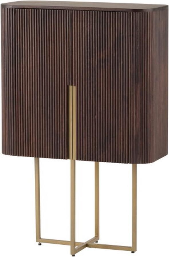 MySons Nijwie Opbergkast Cambridge Mangohout Halfhoog Walnoot Hotel collection