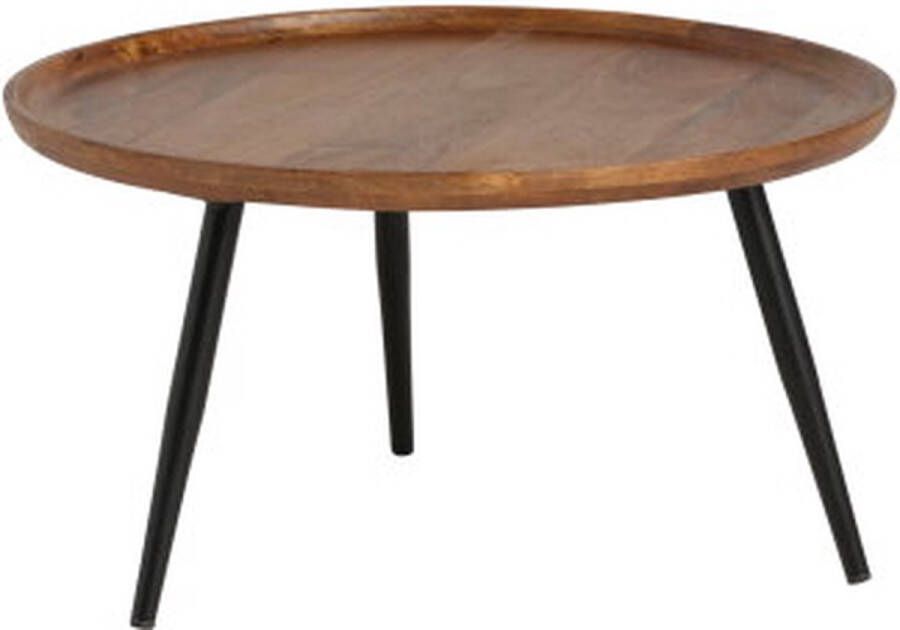 Nijwie Benny salontafel Ø75 metalen poten - Foto 1