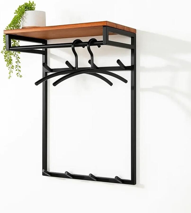 Naamloos Kapstok Custom hoog B 55 cm H 80 cm naturel