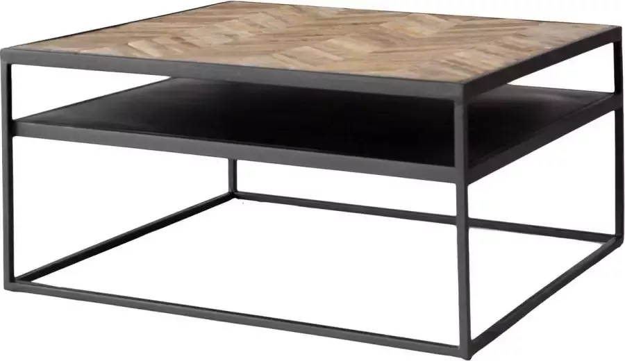 NADUVI Collection Salontafel Silian visgraat teakhout