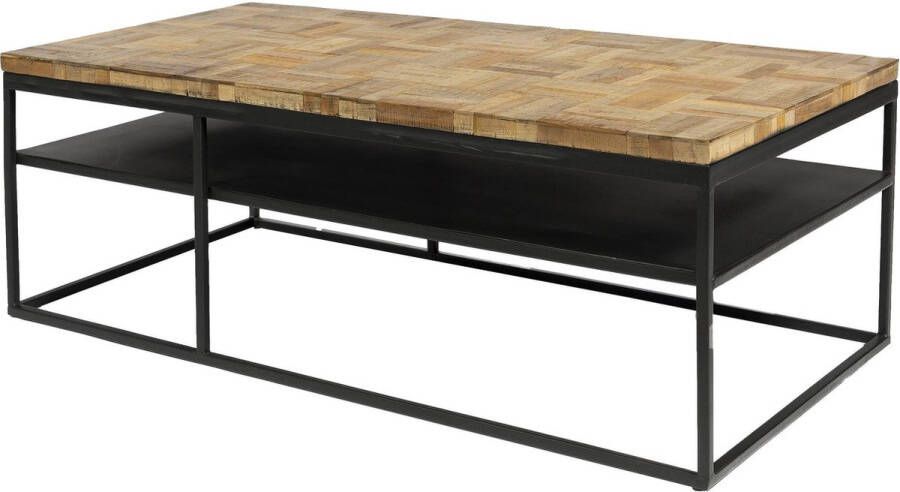 NADUVI Collection Salontafel Silian visgraat teakhout