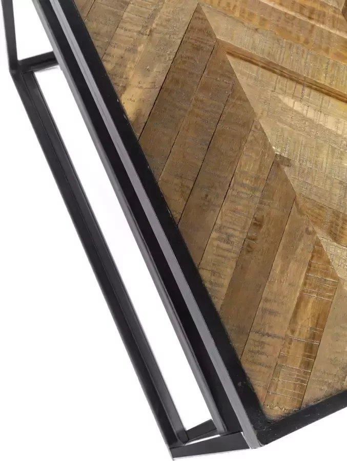 NADUVI Collection Salontafel Silian visgraat teakhout - Foto 2