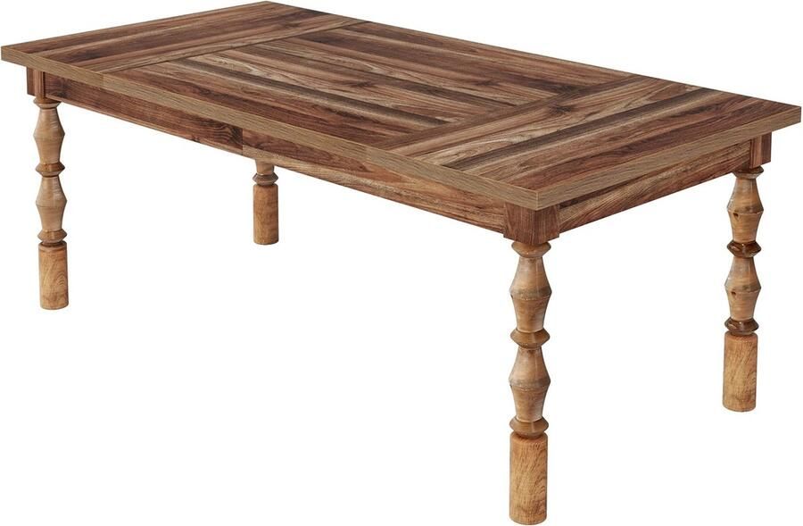 Naiz Eettafel Hout Geschikt voor 4-6 personen Geschikt voor binnen en buiten Landelijke stijl