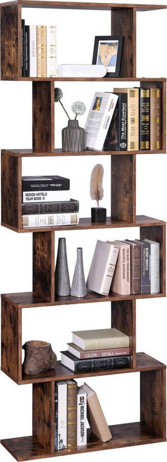 Nancy's Boekenkast Vintage Kast Voor Boeken Opbergkast Rechthoekige Vakken