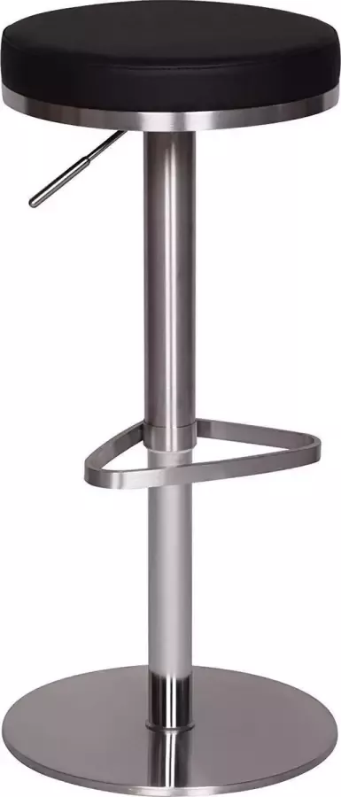 Nancy's Luxe Barkruk Zwart Barkrukken Barkruk Verstelbaar