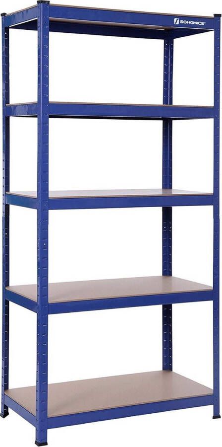 Nancy's Magazijnrek Blauw Magazijnstelling 180 x 90 x 45cm