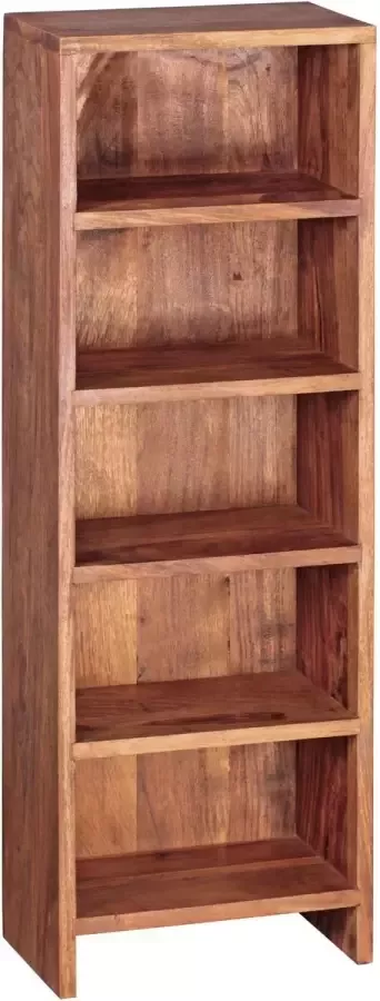 Nancy's boekenkast met 5 laden Kasten Massief sheesham hout Donkerbruin