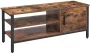Nancy's Danville TV-Meubel Tv-kast Tv Lowboard Tv-tafel Tv Meubels Vintage Bruin Metaal 110 x 40 x 45 - Thumbnail 1