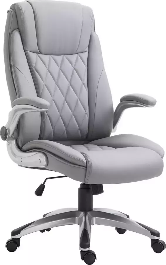 Nancy's Mauger Cay Executive Chair Grijs Schuim Kunststof Mdf 27 36 cm x 29 92 cm x 47 64 cm