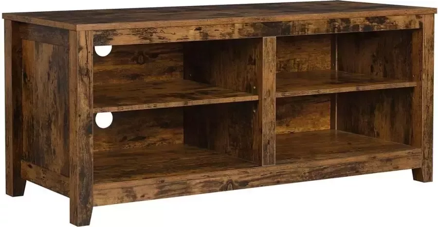 Nancy's Pueblo TV Meubel TV kast Dressoir TV Lowboard TV Tafel Vintage Bruin 110 x 50 x 40 cm