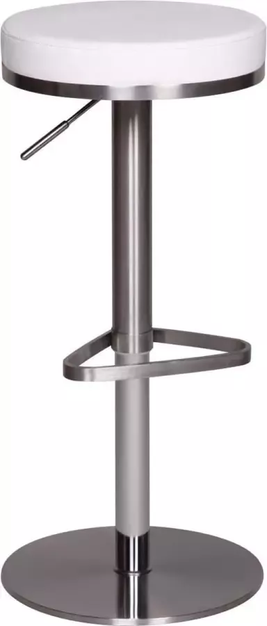 Nancy's River Mountain Luxe Barkruk Wit Barkrukken Barkruk Verstelbaar 40 x 40 x 82 CM