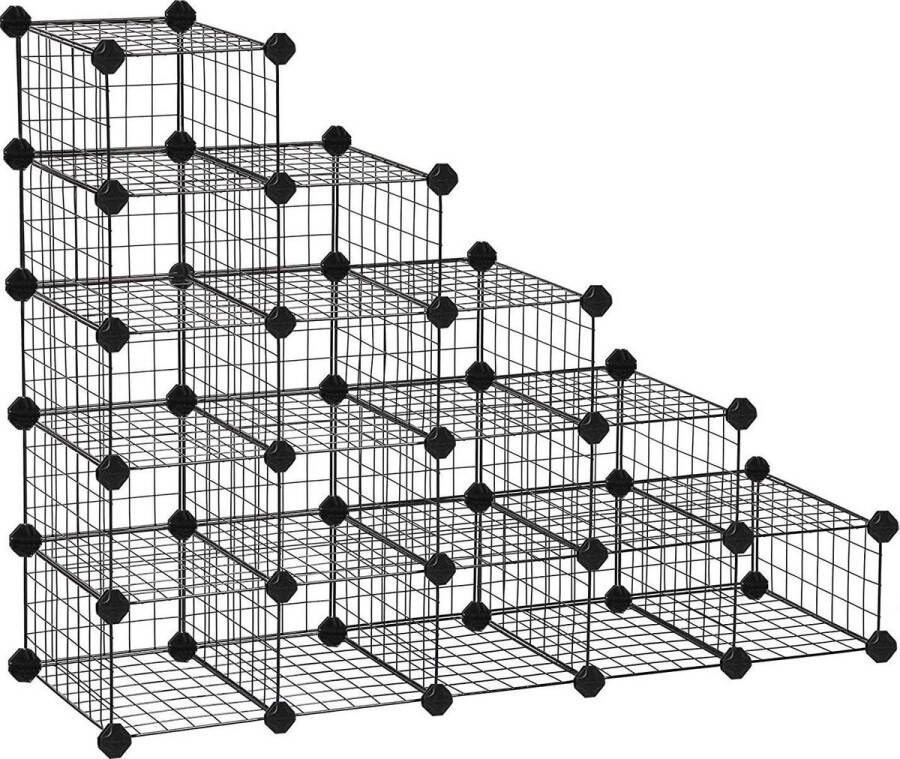 Nancy's Schoenenrek – Kubusopslag – Kast Voor 16 Paar Schoenen Schoenenkast