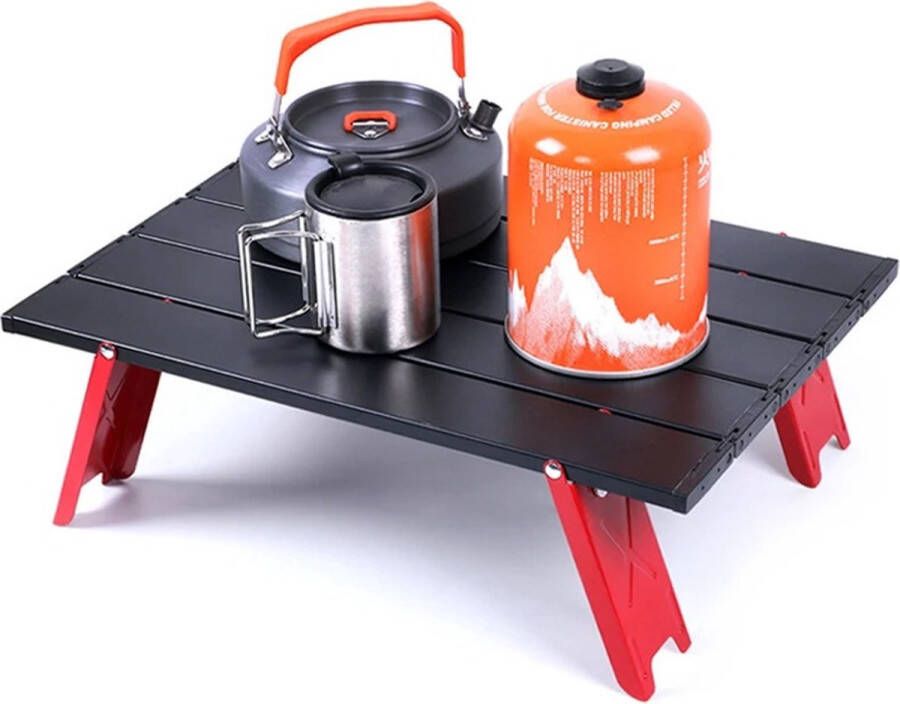 Narlonzo Opvouwbare Camping Tafel BBQ Tafel Opvouwbare Mini Picknicktafel 15KG